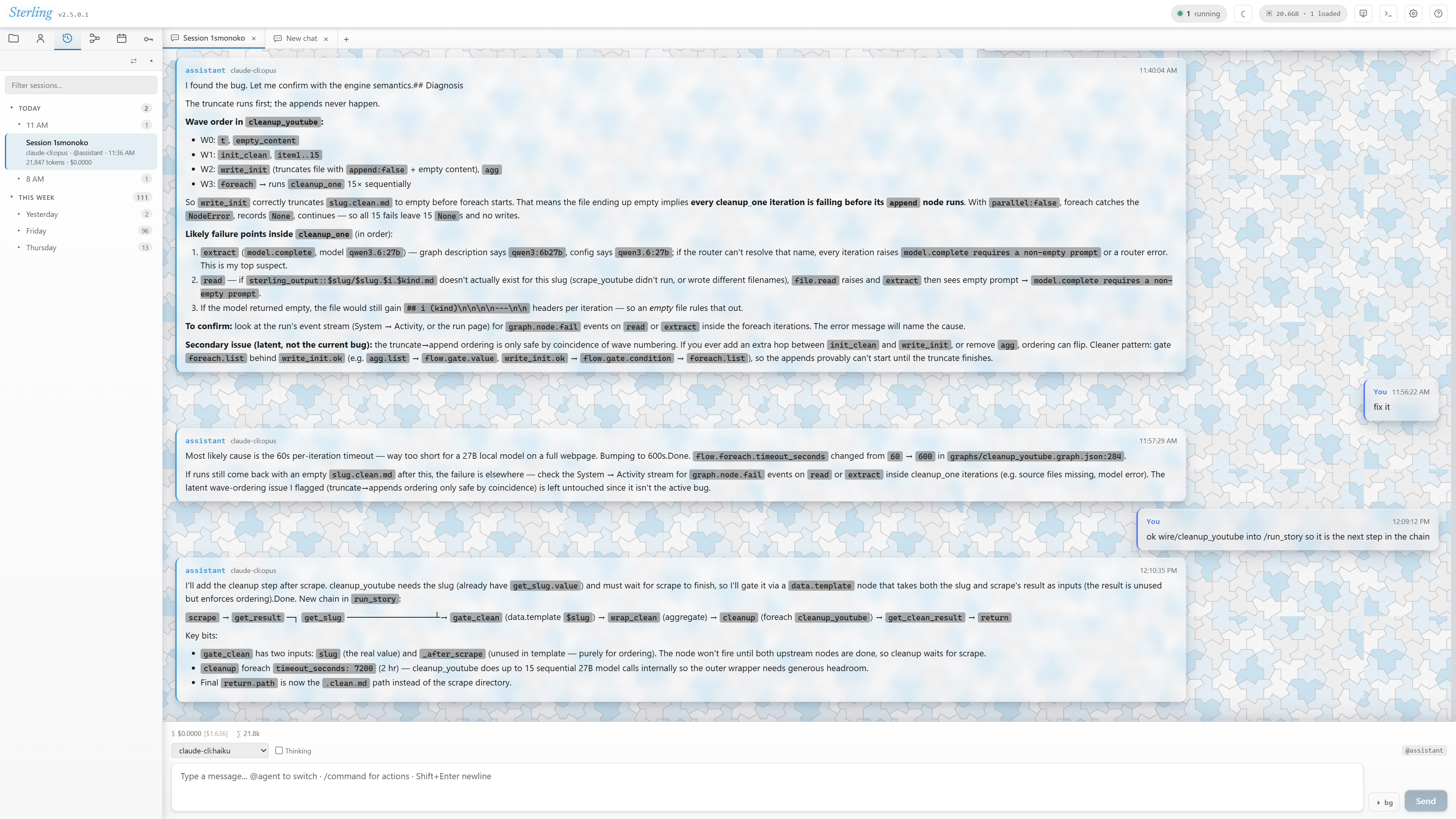 Sterling light theme